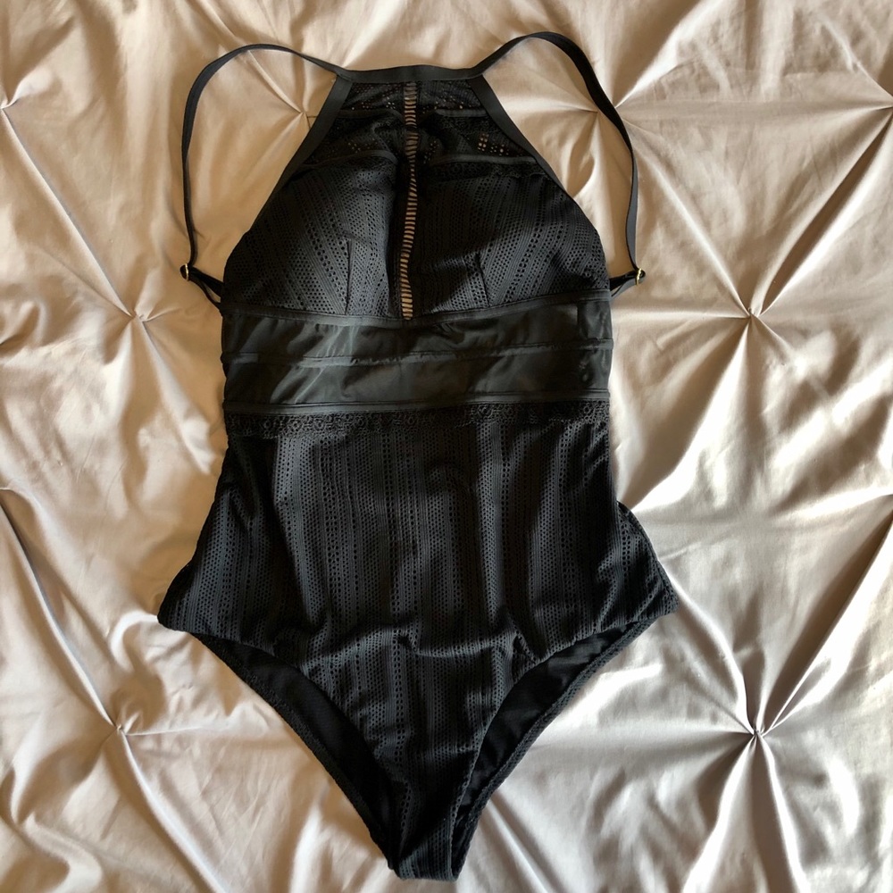 Women’s Black One Piece Swimsuit